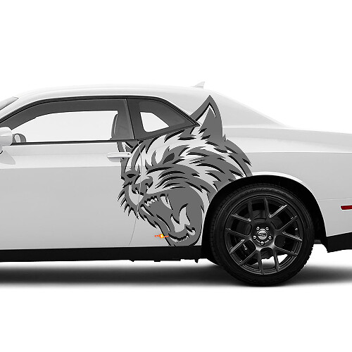 Set di Adesivi in Vinile per Parafango Posteriore Wildcat per Dodge Durango
