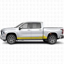 Strisce in Vinile per Porte e Minigonne Mountain Range per Chevrolet Silverado 1500 Nuova Generazione 2027_3