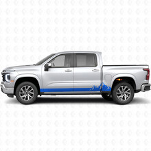 Strisce in Vinile per Porte e Minigonne Mountain Range per Chevrolet Silverado 1500 Nuova Generazione 2027_5