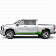 Strisce in Vinile per Porte e Minigonne Mountain Range per Chevrolet Silverado 1500 Nuova Generazione 2027_6