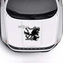 Adesivo decalcomania in vinile Jeep Renegade Trailhawk Sport Hood Bald Eagle
 2