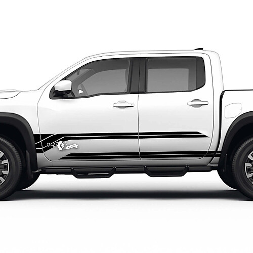 Kit Adesivi in Vinile per Modanature Sottoporta Nissan Frontier