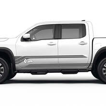 Kit Adesivi in Vinile per Modanature Sottoporta Nissan Frontier_2
