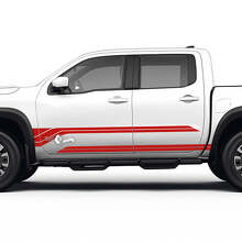 Kit Adesivi in Vinile per Modanature Sottoporta Nissan Frontier_3