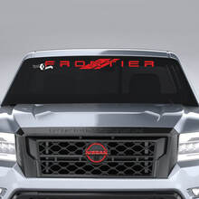 Decalcomania per parabrezza per Nissan Frontier Pro-4X Adesivo in vinile tutti i colori
 2
