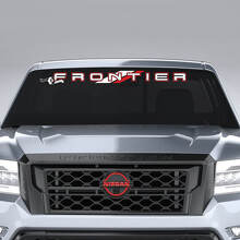 Adesivo in Vinile con Scritta del Marchio per Parabrezza Nissan Frontier Pro-4X_2