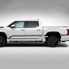 Coppia adesivi per Toyota Tundra vintage retrò, lato letto, parafango posteriore, doppia striscia, adesivi in ​​vinile
 2