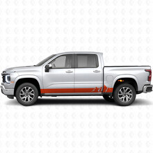 Strisce Viniliche Alpine Ridge per Porta e Pannello Sottoscocca per Chevrolet Silverado 1500 Nuova Generazione 2027_4