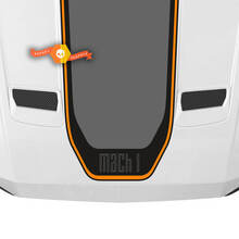 Ford Mustang Mach Hood Decal Adesivo in vinile per auto Shelby Sport Racing Stripes 3 colori
 2