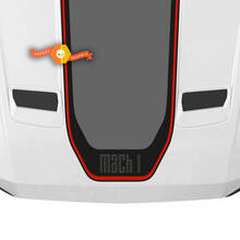 Ford Mustang Mach Hood Decal adesivo in vinile per auto Shelby Sport Racing 3 colori
 2