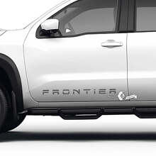 Kit di adesivi in vinile con scritte per porta laterale Nissan Frontier_2