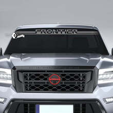 Adesivo in Vinile per Parabrezza con Scritta Frontier per Nissan Frontier_2