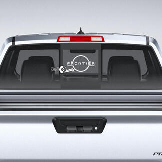 Finestra in vetro Nissan Frontier Logo Nissan portellone posteriore adesivi in ​​vinile decalcomanie grafiche
 1