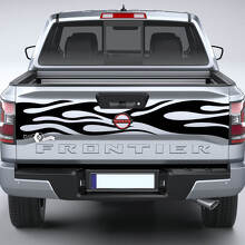 Nissan Frontier portellone posteriore fiamma adesivi in ​​vinile decalcomanie grafiche
 2