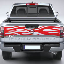 Nissan Frontier portellone posteriore fiamma adesivi in ​​vinile decalcomanie grafiche
 3