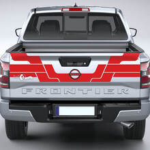 Nissan Frontier Tailgate Geometry Adesivi in ​​vinile Decalcomanie Grafica
 2