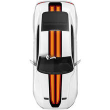 Ford Mustang Mach cofano tetto portellone decalcomania adesivo in vinile Shelby Sport Racing Trim Stripes 3 colori
 2