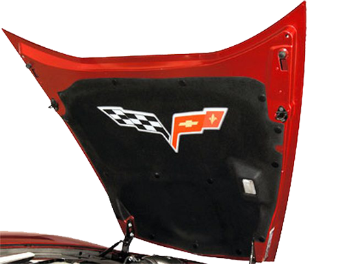Adesivo Vinile Logo Cofano Corvette C6 Colore