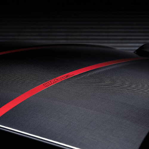 Adesivo in vinile con strisce sul tetto e sui lati stile CSL per BMW M3 G80 M4 G82 G83