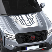 Adesivo grafico con logo in vinile per cofano Nissan Frontier S SV Pro-4x
 3