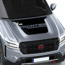 Adesivo per decalcomanie grafiche oscuranti con logo in vinile per decalcomanie per cofano Nissan Frontier S SV Pro-4x
 2