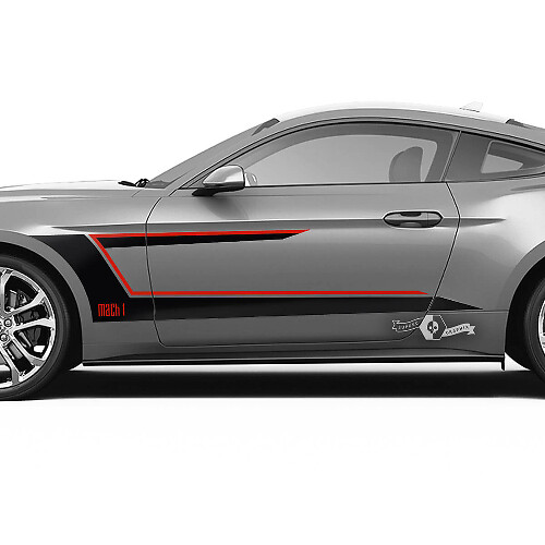 Adesivi Grafiche Strisce Passaruota 3 Per Ford Mustang Shelby GT500 GT350