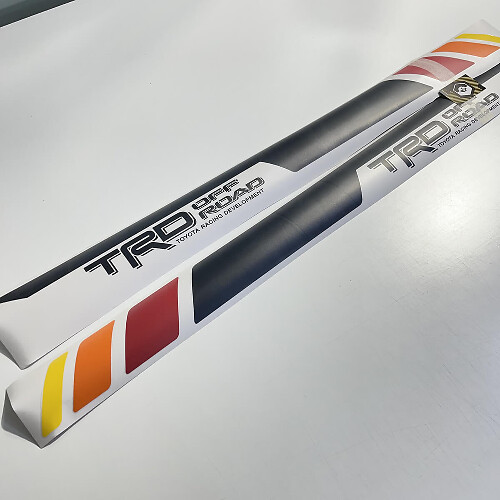 TRD Vintage Off Road Adesivo in vinile laterale adatto a Tacoma 2013-2024 o Tundra 2016-2024
