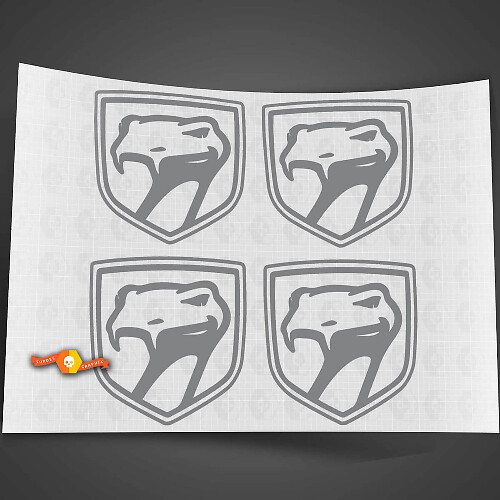 Set di adesivi in vinile per pinze dei freni Viper per Dodge Viper