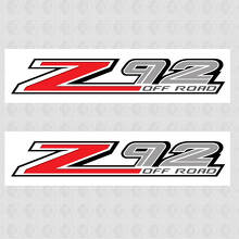 Adesivo in Vinile Z92 OFF ROAD per Chevy Silverado_2