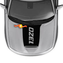1392 Decalcomania adesiva per cofano Hash Stripes per Dodge Charger 2015-2024
 3