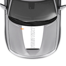 Adesivo in Vinile con Contorno Testo Personalizzato per Cofano Dodge Charger 2015-2024_2