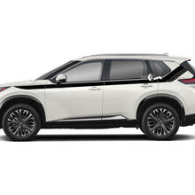 Coppia Nissan Rogue Side Up Door Dual Stripes Adesivo Decalcomania Vinile Grafica
 3