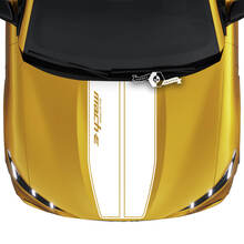 Cofano Ford Mustang MACH-E MACH E Dual Outline Decal adesivi in ​​vinile
 2