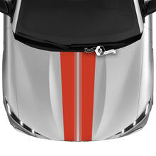 Cofano Ford Mustang MACH-E MACH E Dual Outline Decal adesivi in ​​vinile
 2