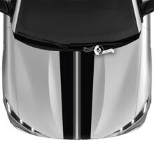Cofano Ford Mustang MACH-E MACH E Dual Outline Decal adesivi in ​​vinile
 3
