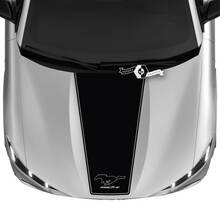 Cofano Ford Mustang MACH-E MACH E Dritto Logo Contorno Decalcomania Adesivi in ​​vinile
 2
