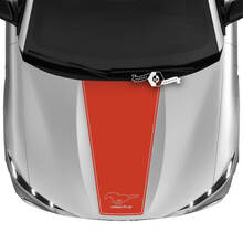 Cofano Ford Mustang MACH-E MACH E Dritto Logo Contorno Decalcomania Adesivi in ​​vinile
 3