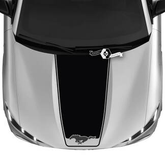 Cofano Ford Mustang MACH-E MACH E Logo dritto linee di contorno decalcomania adesivi in ​​vinile
