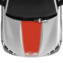 Cofano Ford Mustang MACH-E MACH E Logo dritto linee di contorno decalcomania adesivi in ​​vinile
 2