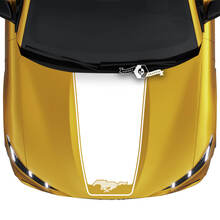 Cofano Ford Mustang MACH-E MACH E Logo dritto linee di contorno decalcomania adesivi in ​​vinile
 3