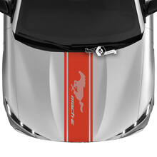 Cofano Ford Mustang MACH-E MACH E Stripe Logo Outline Lines Decal adesivi in ​​vinile
 2