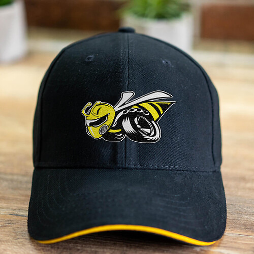 Cappello da camionista Drag Bee 1320 con logo ricamato - Berretto da baseball
