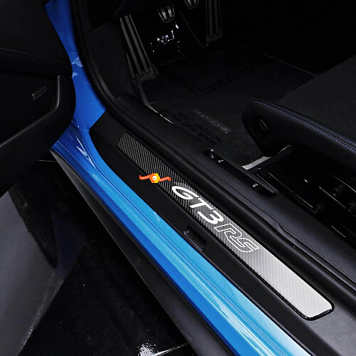 Kit di adesivi in vinile per protezione soglia porta GT3 RS per Porsche 911 991