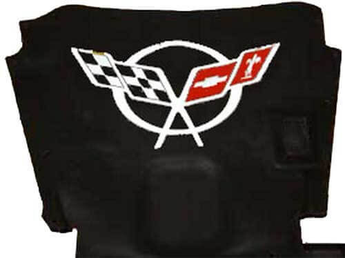 Adesivo in vinile con logo per cofano Chevrolet Corvette C5