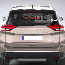 Adesivo per finestrino posteriore per Nissan Rogue Sticker in vinile Grafica 2 Colori
 2