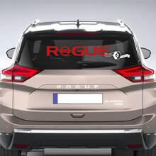 Grafica dell'autoadesivo della decalcomania del vinile del lunotto posteriore del logo Nissan Rogue
 3