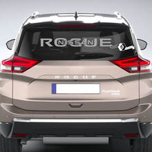 Grafica dell'autoadesivo della decalcomania del vinile della finestra del logo Nissan Rogue
 4