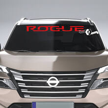 Grafica dell'autoadesivo della decalcomania del vinile della finestra del parabrezza di Nissan Rogue
 2