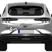 Decalcomania cavallo posteriore per adesivo in vinile Ford Mustang MACH-E MACH E
 4
