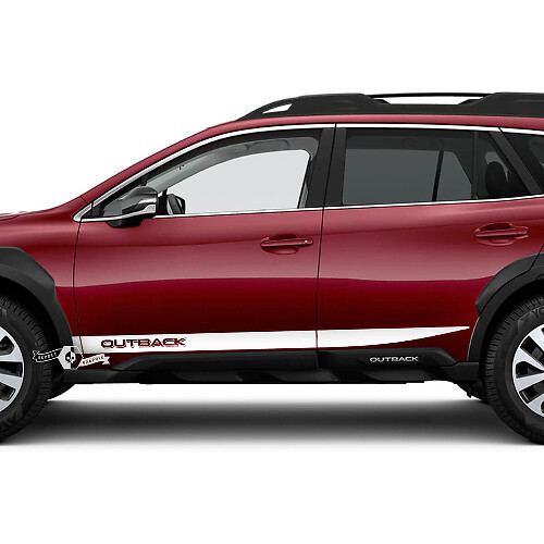Suba Outback Side Rocker Panel Vinile Adesivo Decalcomania grafica Suba
